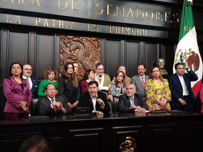 Noroña denunciará a Alito Moreno por agresión y pedirá su desafuero (Videos)