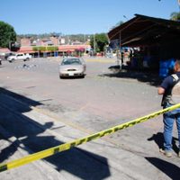 Civiles armados tomaron la Presidencia Municipal de San Juan Nuevo Parangaricutiro