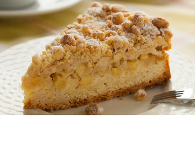 Pastel de manzana con streusel: la receta alemana ideal para una tarde de invierno y perfecta para destacarte