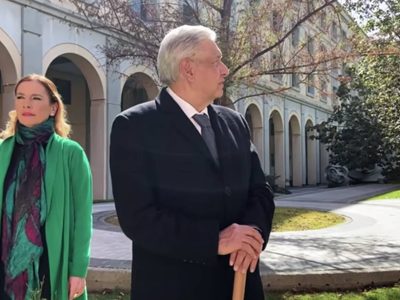 El suéter verde de Beatriz Gutiérrez Müller... ¿en apoyo al aborto?