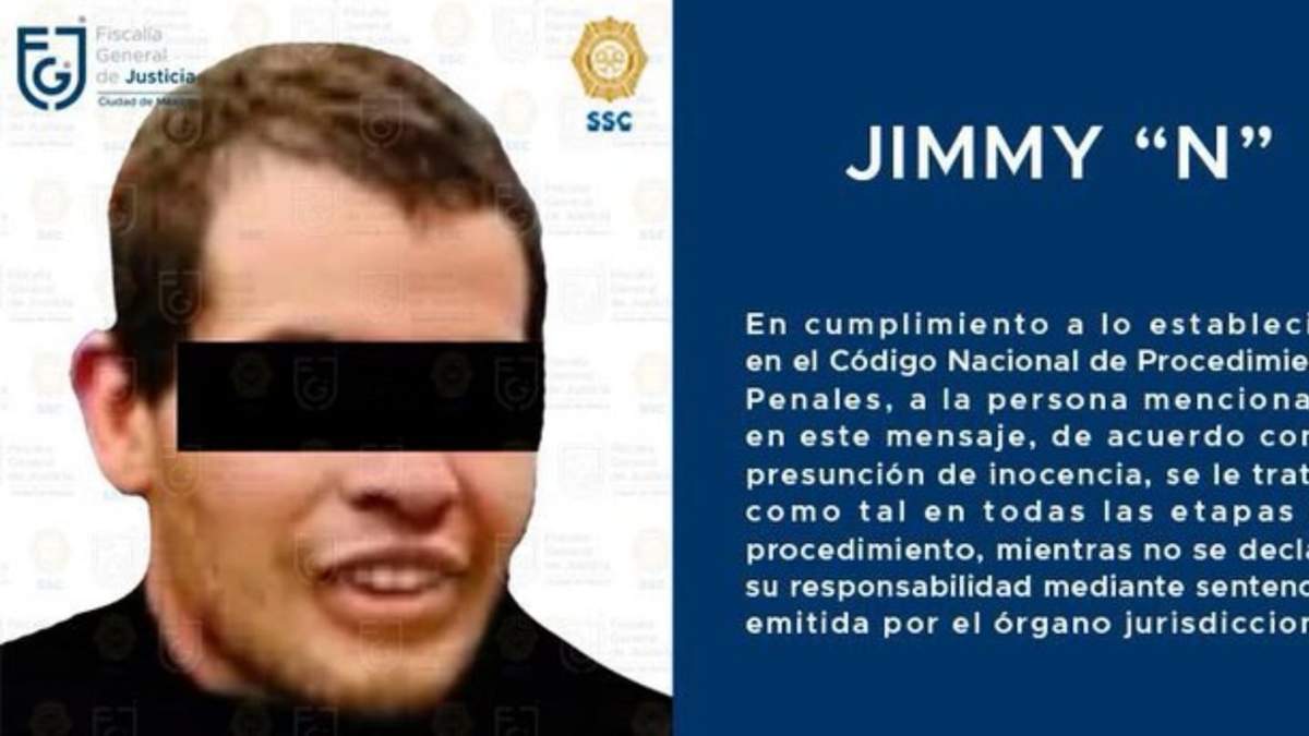 Jimmy Arnulfo "N", presunto culpable del ataque contra cuatro usuarios del Metro