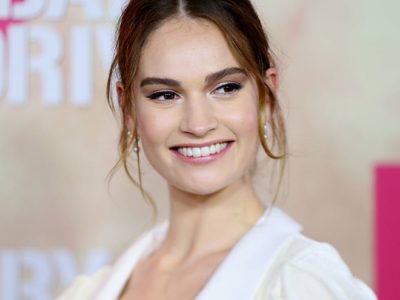 Amor en el aire: Lily James, la actriz que habría conquistado el corazón de Chris Evans