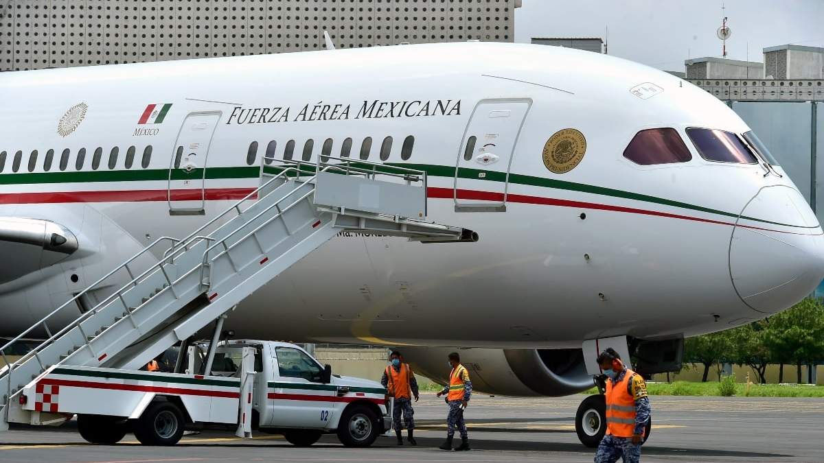 El avión presidencial será utilizado para trasladar a los atletas que participen en los Juegos Olímpicos de Tokio 2020