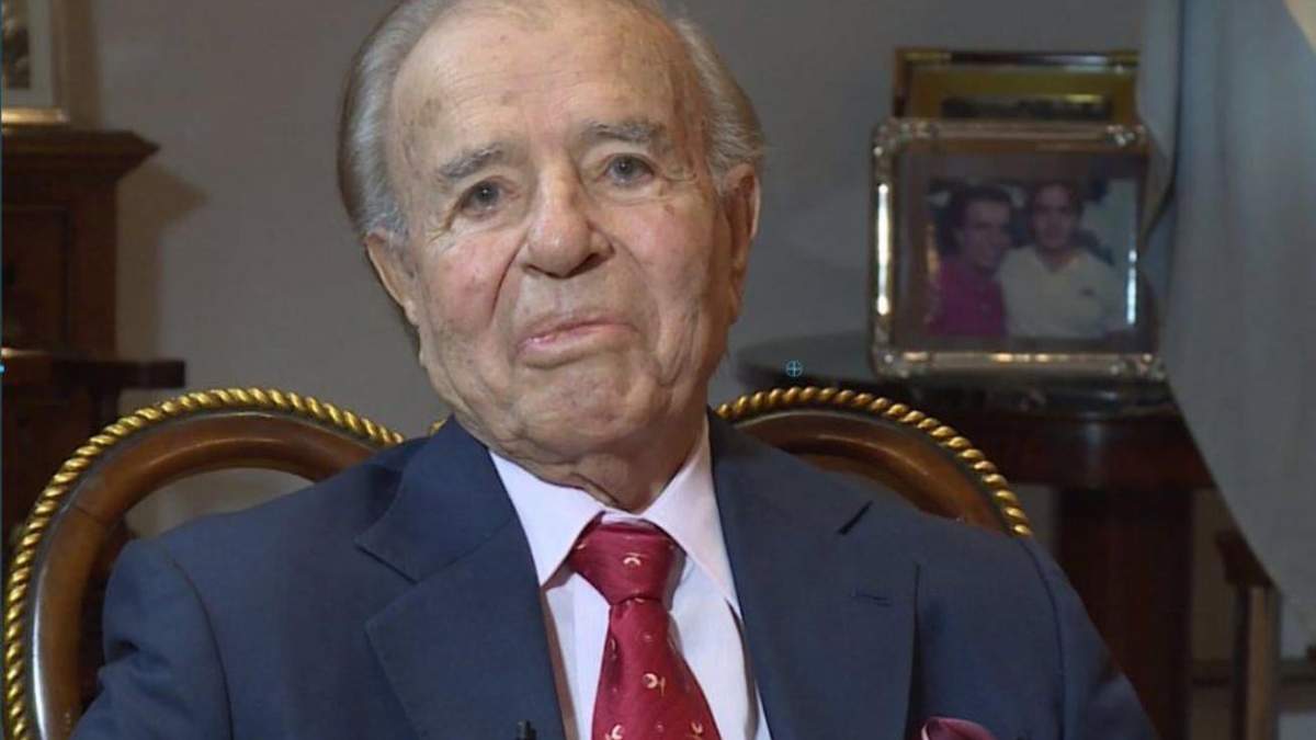 Carlos Menem. Fuente: (Twitter)