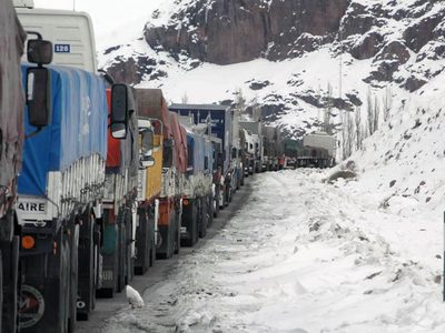 La nieve provoca el cierre de varias rutas de la provincia, incluida la del Paso Pino Hachado