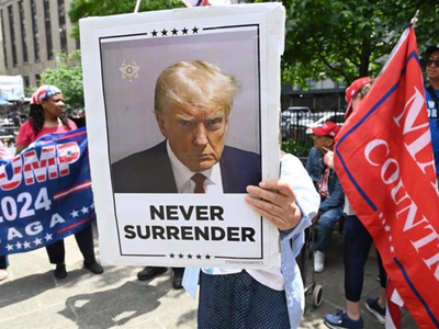 Trump minimiza posible sentencia de cárcel o arresto: "No voy a suplicar por nada"