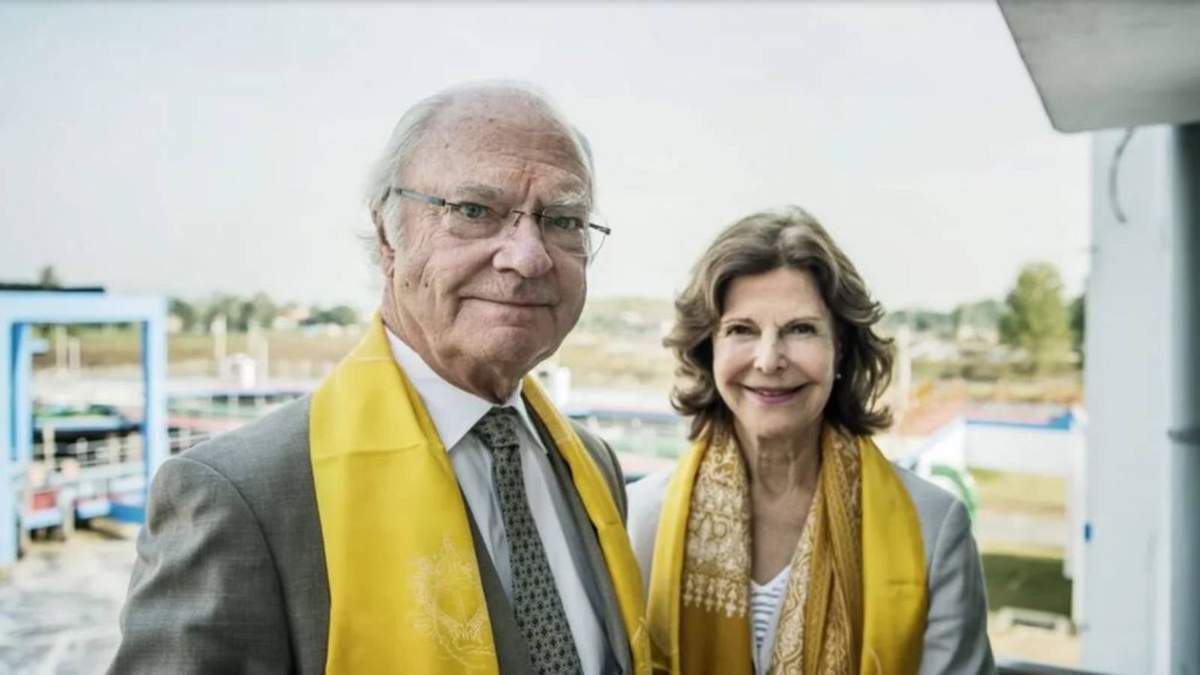 Carlos Gustavo y Silvia de Suecia, en una imagen de archivo