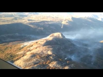 Neuquén solicitó a Chile que intente controlar el incendio que está cerca de Caviahue