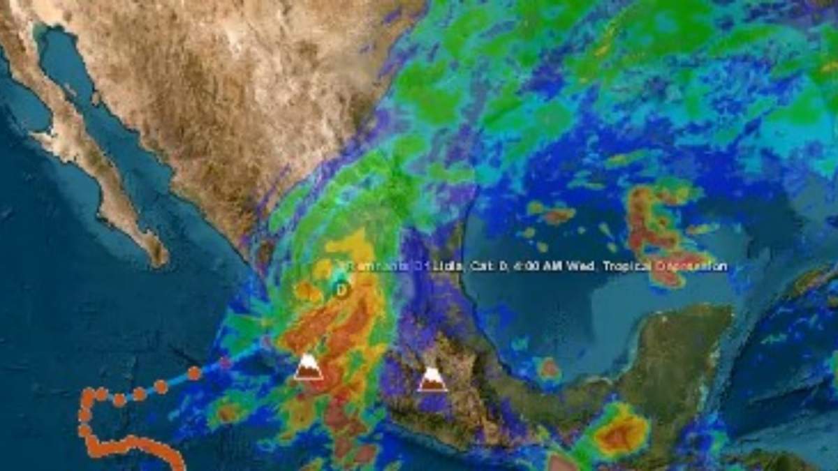 Huracán Lidia en Jalisco y Nayarit