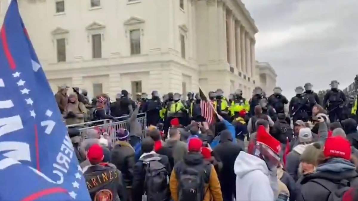 La irrupción de simpatizantes de Trump al Capitolio