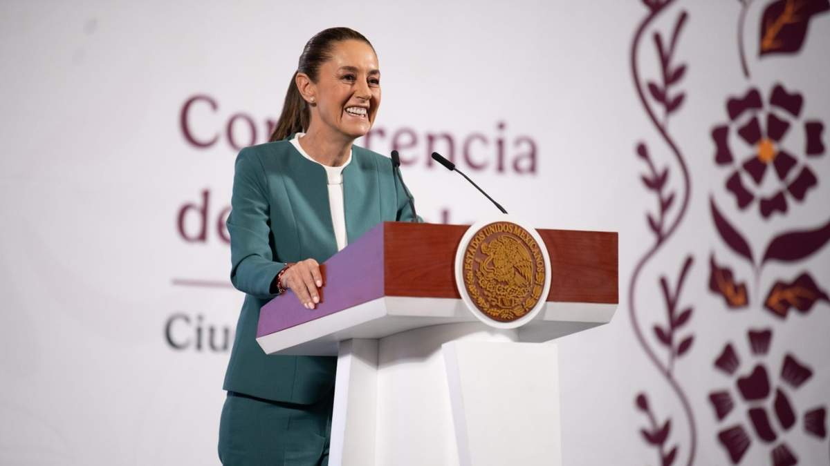 Claudia Sheinbaum en la mañanera