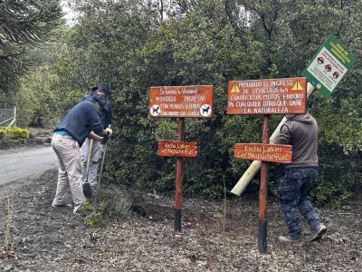 Repudian pintadas en el Cerro Impodí y denuncian grave daño ambiental