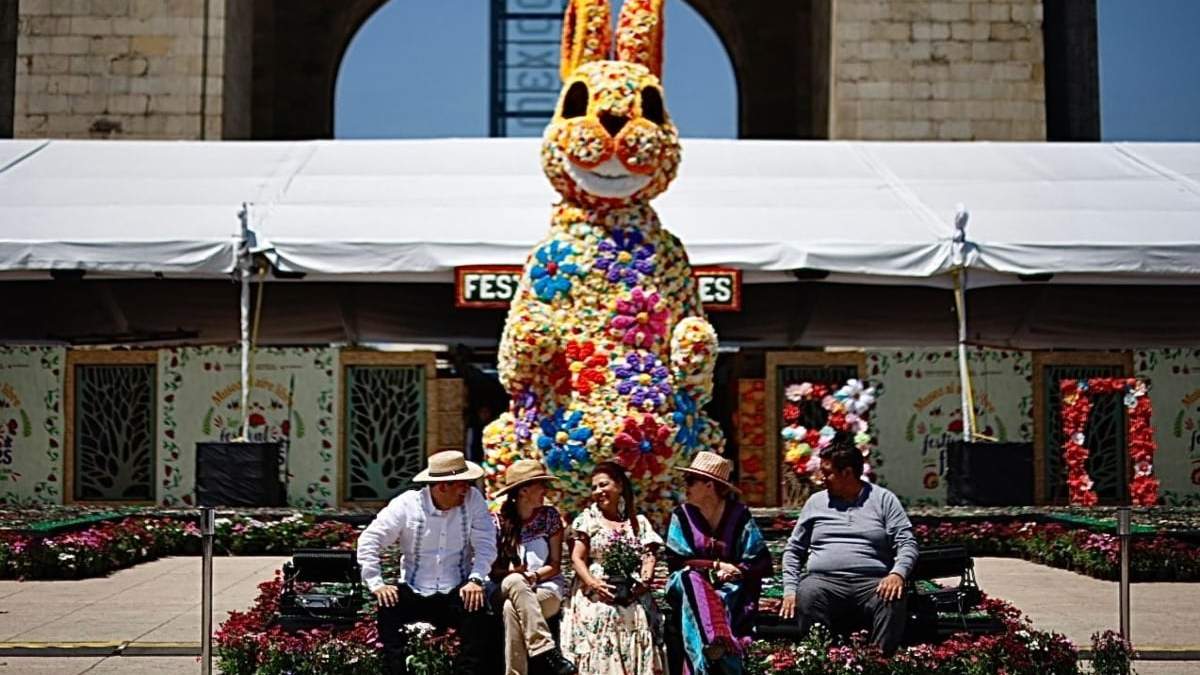 Clara Brugada en la inauguración del Primer Festival de las Flores de Primavera y Ornamentales 2026