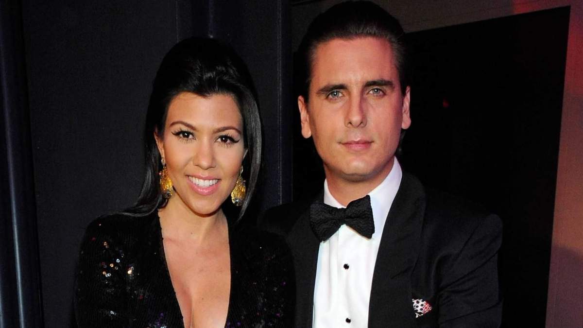 Kourtney Kardashian y Scott Disick. Fuente: (Instagram).