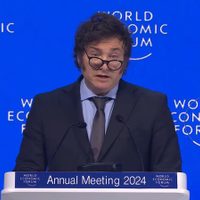 "Estoy acá para decirles que Occidente está en peligro”: Javier Milei expuso en Davos