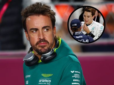 “No tiene doble cara”: Fernando Alonso tomó su postura en la lucha entre Russell y Verstappen