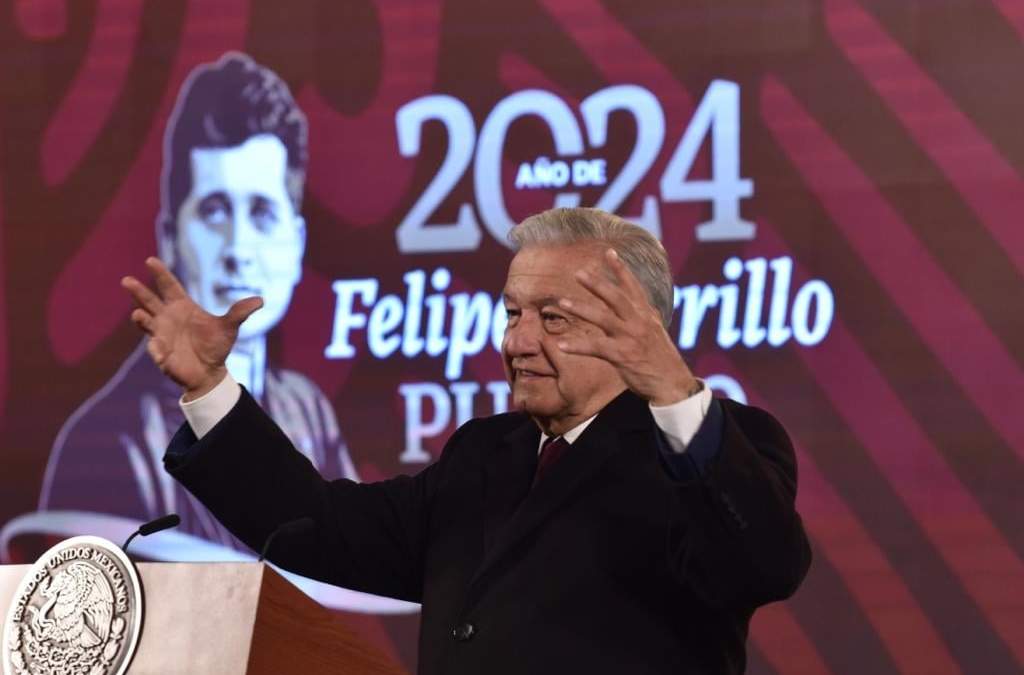 El presidente en Palacio Nacional