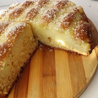 Torta matera con crema pastelera: facilísima de hacer en casa para una merienda bien dulcera y con este frío