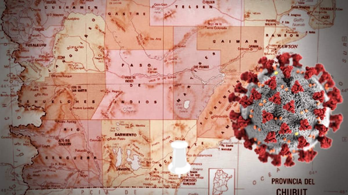 Coronavirus en Chubut. Fuente: (Collage MN)