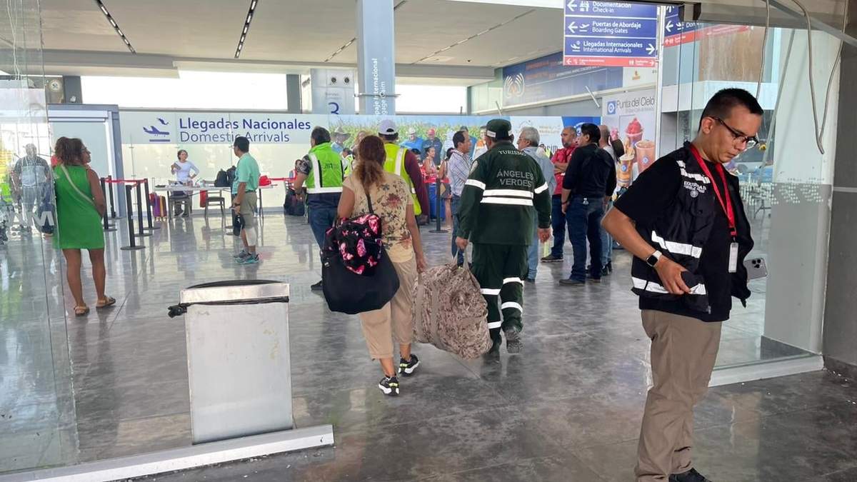 Vuelos humanitarios en Acapulco