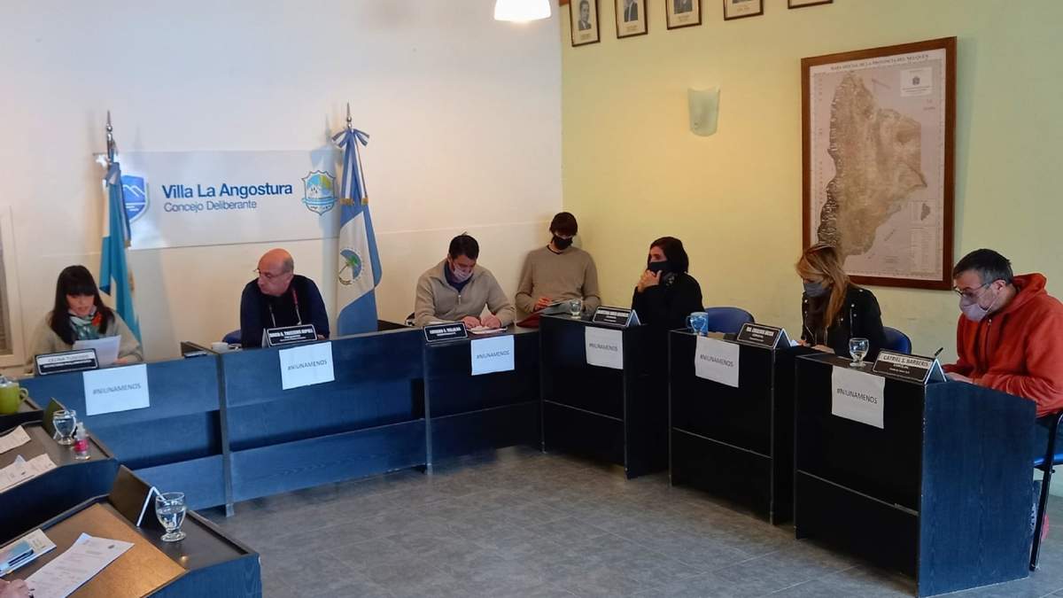 Concejo Deliberante de Villa La Angostura. Fuente: (Twitter)