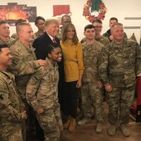Trump realiza visita sorpresa a las tropas estadunidenses en Irak (Video)