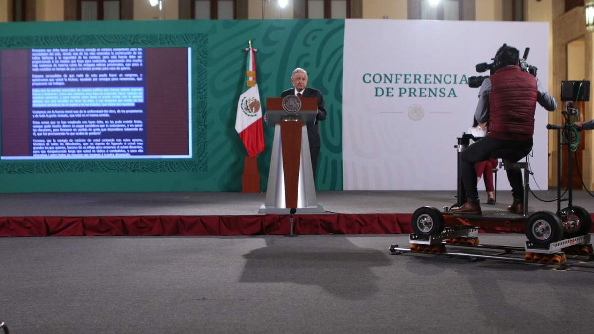 El presidente Andrés Manuel López Obrador