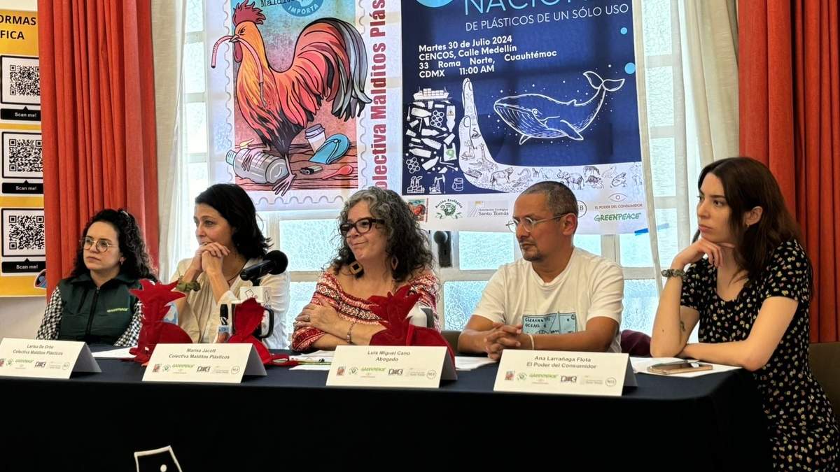 En conferencia de prensa, las organizaciones defensoras del medio ambiente anunciaron la resolución del Colegiado