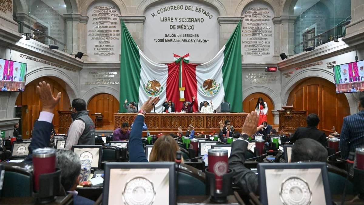 Sesión del Congreso del Estado de México