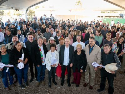 Durazo y Sheinbaum entregan primeras casas del Bienestar en Sonora; meta de vivienda crece a 65 mil