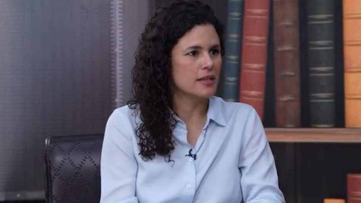 La dirigente nacional de Morena, Luisa María Alcalde Luján