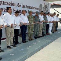 Inauguran gobernador y mandos militares instalaciones de la Guardia Nacional en Tamaulipas