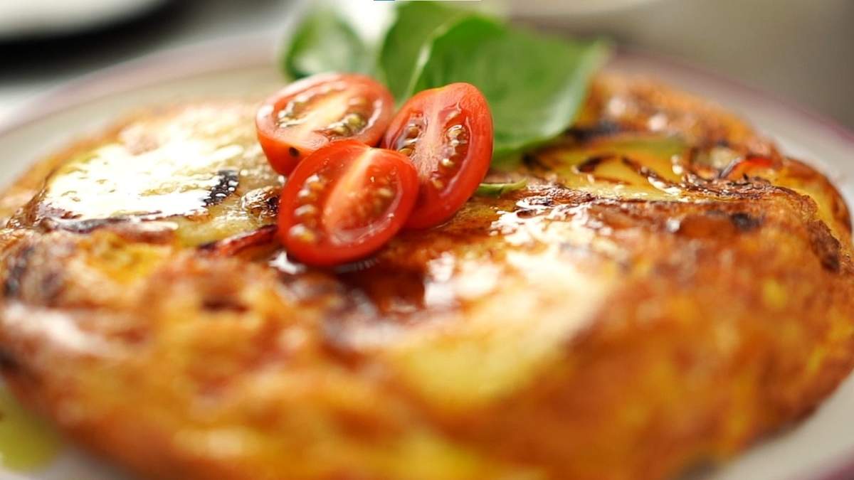 Omelette de papa. Fuente: (Instagram)