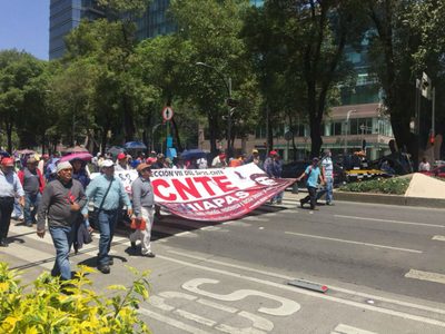 La CNTE lanza ultimátum a la Segob: mesa de negociación o paro indefinido