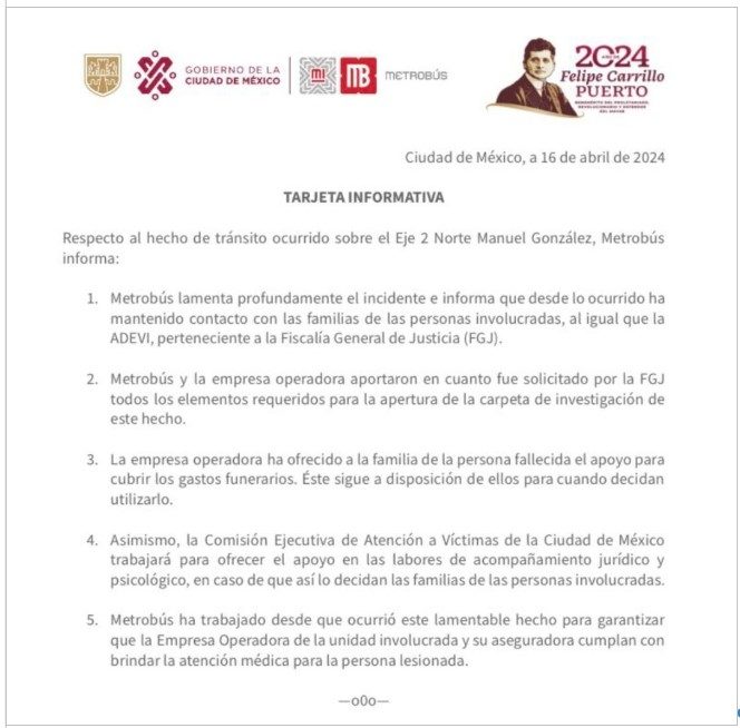 tarjeta informativa 