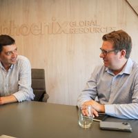 Koopmann repasó con el CEO de Phoenix el plan de inversiones de la compañía