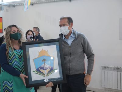 Gutiérrez inauguró un nuevo jardín de infantes en el barrio Valentina Sur