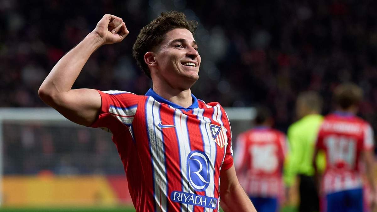 Julián Álvarez. Fuente: (Getty)
