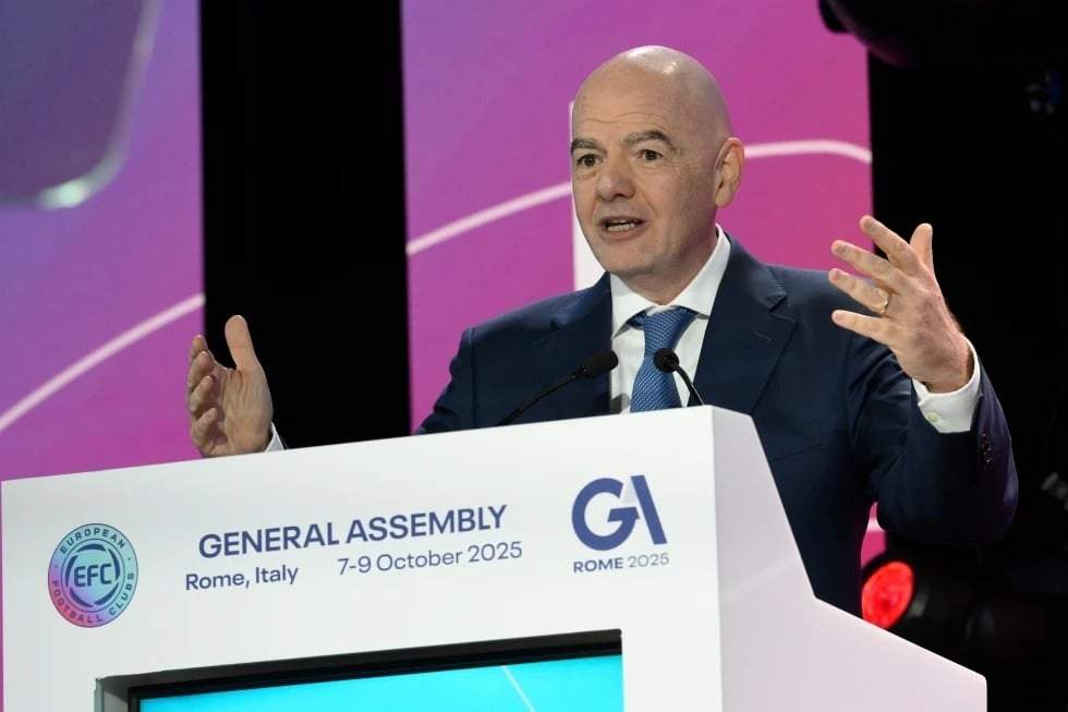 Gianni Infantino, presidente de la FIFA