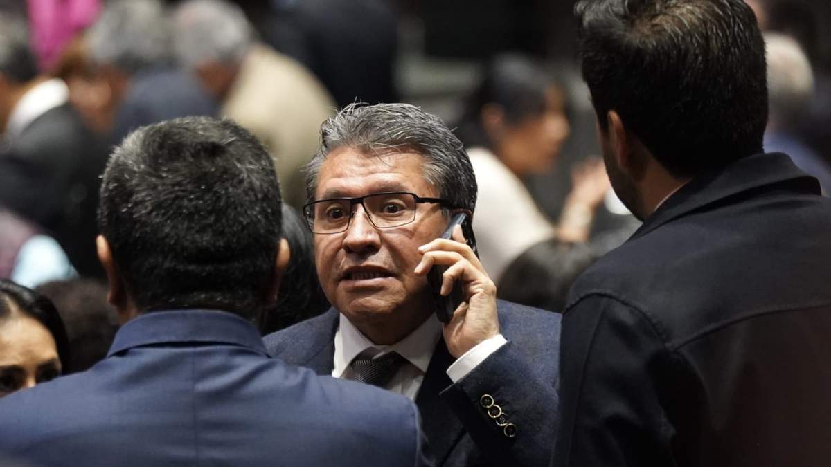 El diputado Ricardo Monreal