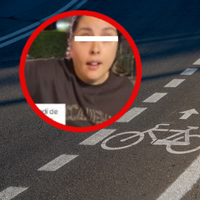 Conductora extranjera invade ciclovía en CDMX y su acompañante agrede a ciclista