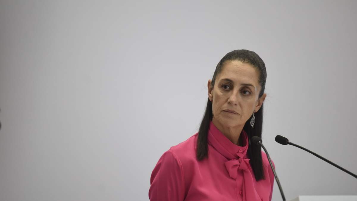 La jefa capitalina Claudia Sheinbaum