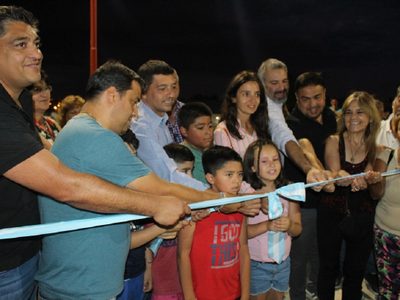 El vicegobernador y el intendente de Zapala inauguraron obras