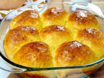 Aprovechá que la calabaza está barata y preparate estos pancitos esponjosos y perfectos para unos minitostados