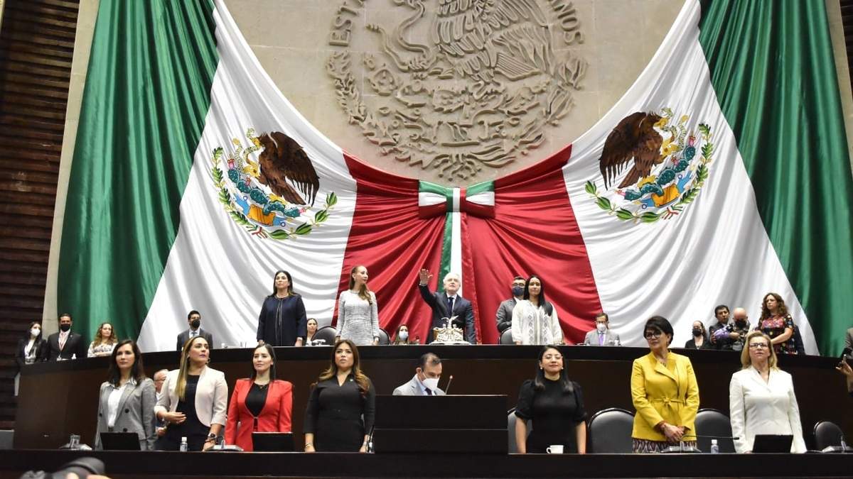 Toma de protesta de Santiago Creel en San Lázaro