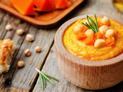 Polenta cremosa de calabaza: la receta perfecta para ir a dormir con el corazón contento