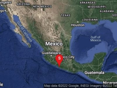 Registran sismo de magnitud 5.0 cerca de Petatlán, Guerrero