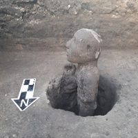 Xipe Tótec, “nuestro señor el desollado”, en el Templo Mayor