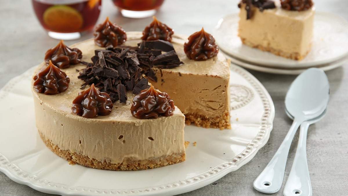 Cheesecake de dulce de leche. Fuente: (Instagram).
