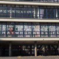 FFyL y prepas 7 y 9 mantienen paro; UNAM rechaza diálogo condicionado